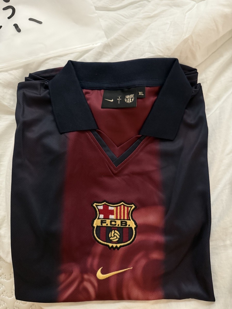 FC Barcelona x Travis Scott Collab Jersey XL | eBay