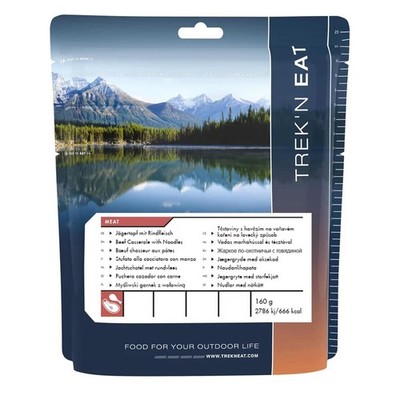 TrekN Eat Beef Casserole Gefriergetrocknete Outdoor Mahlzeit Camping Trekking