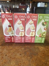 Lot Of 4 Cirkul Cartridges Fruit Punch, 2 Apple, And A Strawberry Kiwi All New