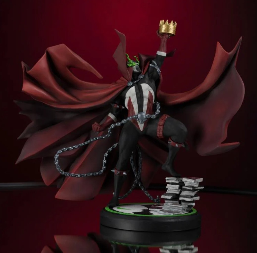Spawn #301 by Todd McFarlane Black, White, and Red All Over 1:10 Scale Statue