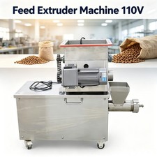 Pet Feed Extruder Machine Stainless Steel Granulator Bone Meat Extrusion 110V