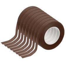 8 St&uuml;ck rotbraunes Blumenband,1,27cm x 26,4 m,Floristen-Wrap-Klebeband