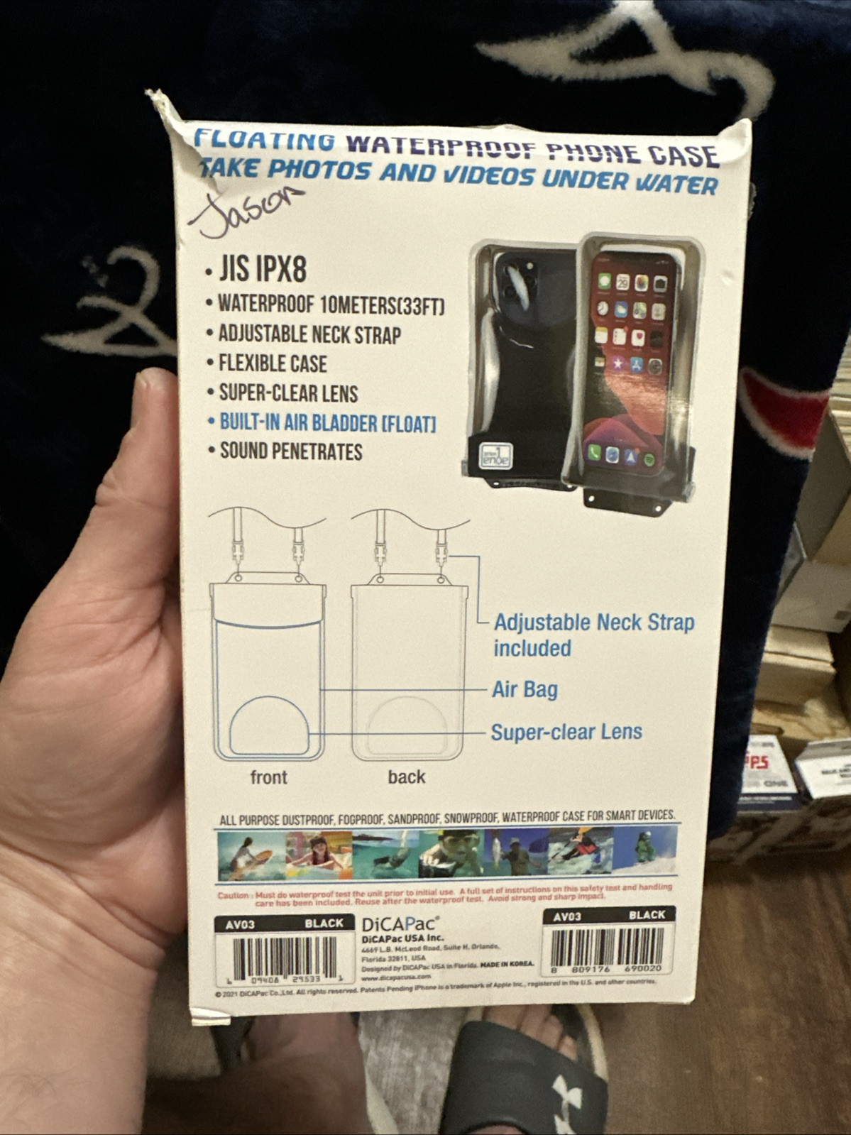 "Aqua vault" Floating Clear Waterproof Phone Case! New! 100% Waterproof!