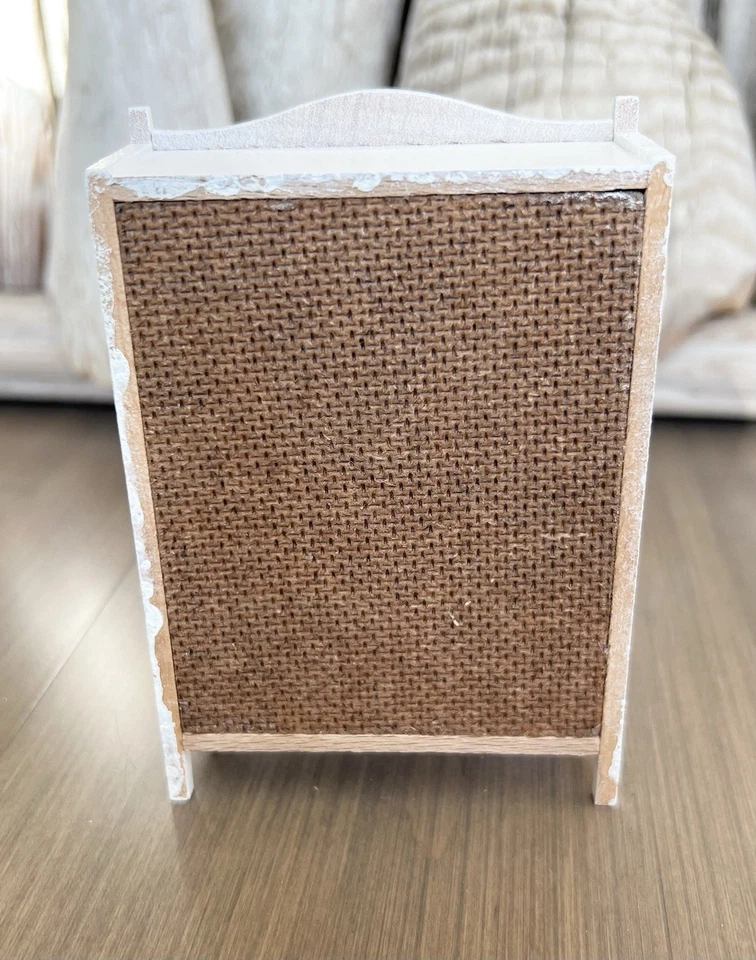 Juego de dormitorio Lundby Blue Heaven con muñeca y caja que falta tocador y lámpara (E) Foto 4 de 4