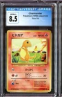 Charmander Common Japanese Base Set Basic No. 004 CGC 8.5 NM/Mint+ Pokemon