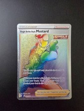 Single Strike Style Mustard 177/163 Battle Styles Pokemon Holo NM