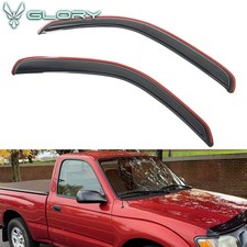 Fits 95-04 Toyota Tacoma Standard Cab In Channel Window Visor Rain Sun Deflector