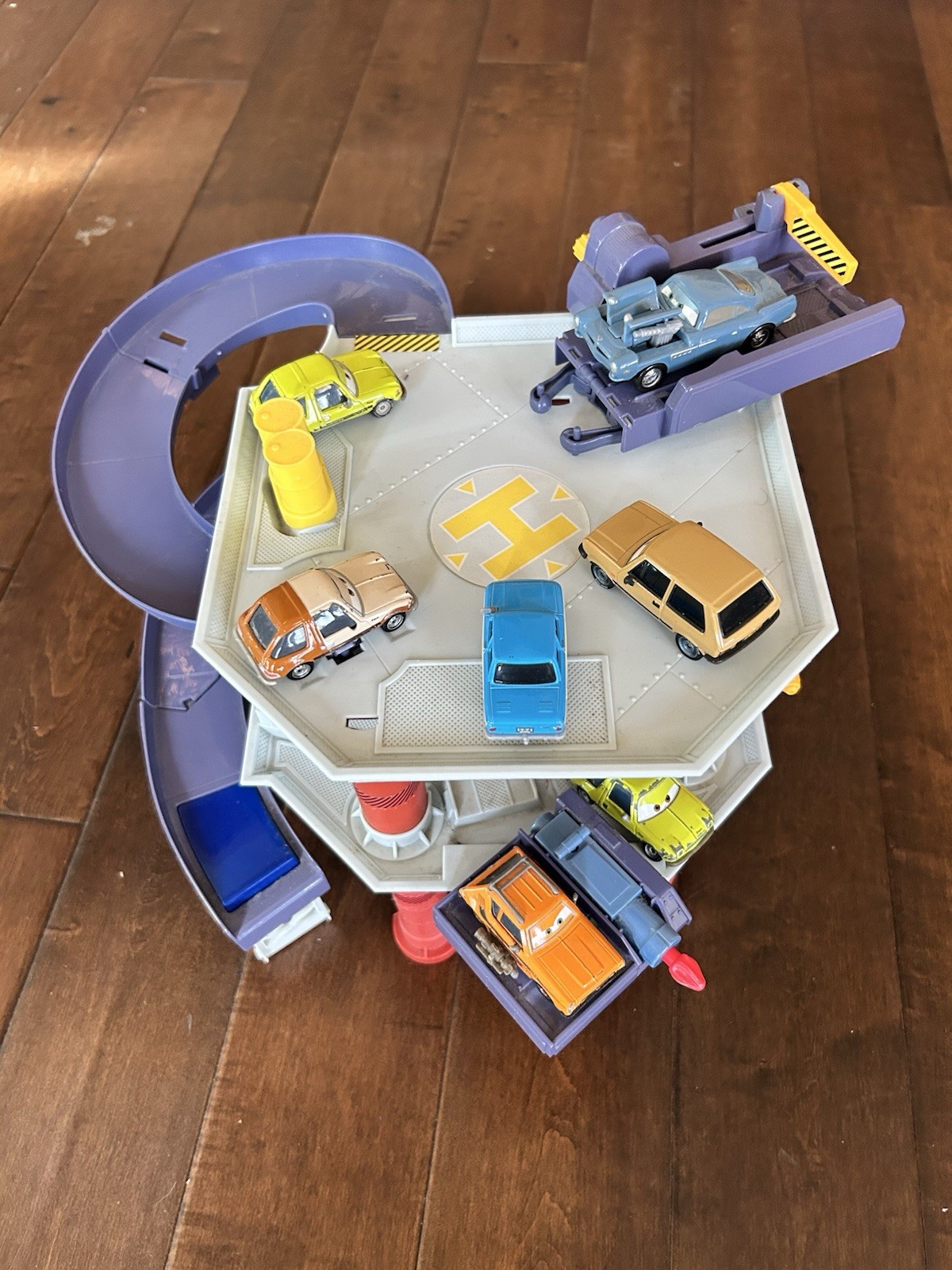 S 2 Quick Changers Oil Rig Ambush Rare Playset With 7 Diecas