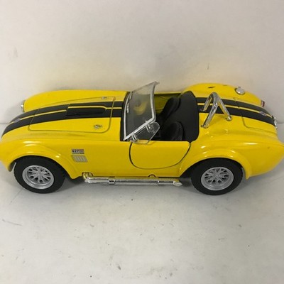 Kinsmart 1965 Shelby Cobra 427-5/C KT5822 Yellow Black Convertable 5'' Diecast