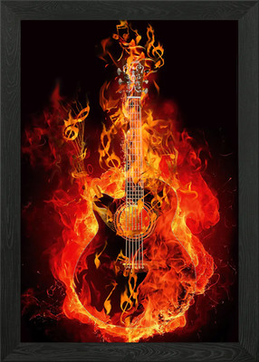 Light My Fire Gerahmtes Wandbild Poster Leinwanddruck Bild