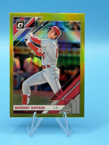 2019 Panini Donruss Optic - Shohei Ohtani #164 Lime Green Prizm