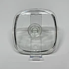 Pyrex Clear Glass Lid A-7-C For Corning Ware Casserole EUC