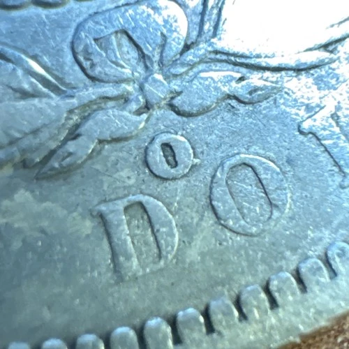 1900-O/CC O over CC $1 Morgan Silver Dollar Fine details