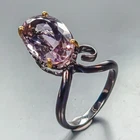 Fine Art 17 ct+ Natural Ametrine Ring 925 Sterling Silver Size 9 /R456822