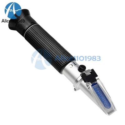 Handheld 0-100% Seawater Salinity Meter Refractometer Optical Salinometer *ll
