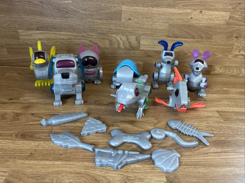 McDonald's Sega Robo Chi Toys FULL SET Complete With Accessories Nostalgia Retro