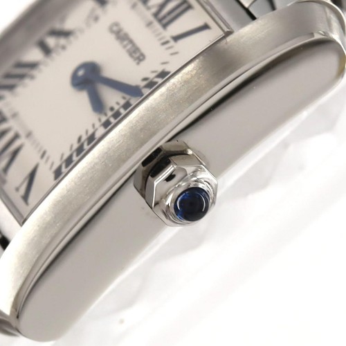 Authentic Cartier Tank Francaise SM W51008Q3 SS Quartz #260-007-372-9716 - Bild 4 von 8