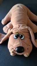 Vintage 1985 Tonka Pound Puppy Light Brown 19" Long. Clean In Nice Condition