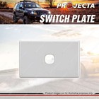<!--F#f_0-->Projecta 1 Gang Blank Switch Plate - White Switch Grid and Cover Plate<!--F/-->