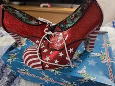 Irregular Choise Stars and Stripes Red and White Size 39 6 Worn Once