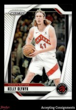2024-25 Panini Prizm Prizms White #152 Kelly Olynyk 005/175 RAPTORS