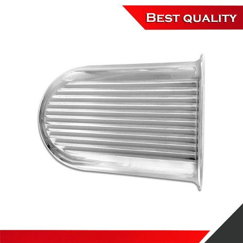 Finned Hood Scoop Suits Single 4BBL Carb 5 1/8" Neck w/ Filter & Mounting Plate - Picture 2 of 5
