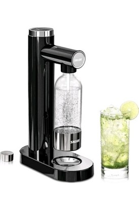 SNLIDE Soda Maker Seltzer Sparkling Water Machine HR-175 (Black)