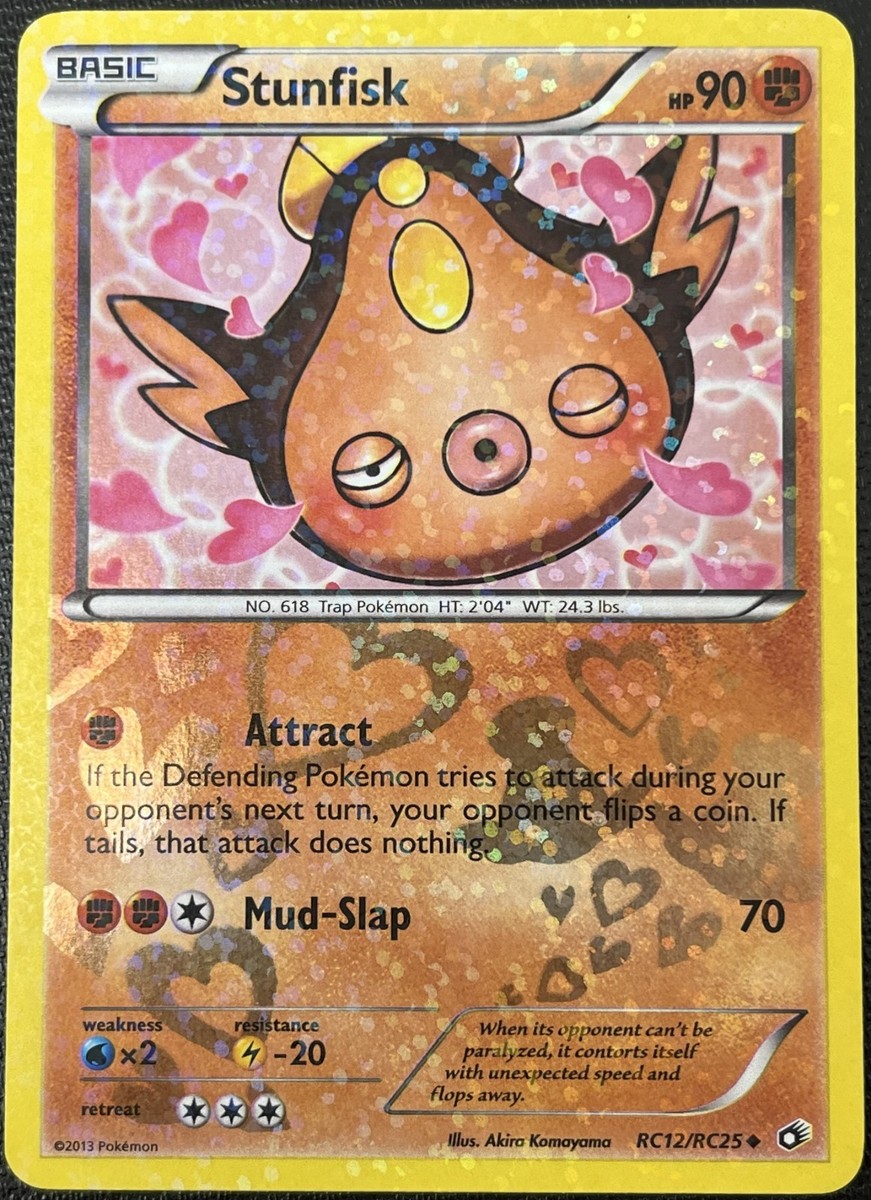 Stunfisk RC12/RC25 Legendary Treasures Radiant Collection 2013