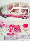 Vintage 1995 Mattle Barbie Picnic Pink Caravan Mini Van #13185 Near Complete