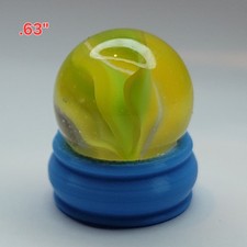 Glass Cateye Marble With Display Included lot 6539