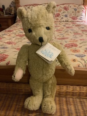 Vintage Jane Hissey Old Bear and Friends alter Bär Teddy weiches Plüschtier 18 Zoll
