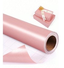 Gift Wrap Roll Matte Metallic Birthday Wrapping Paper Assorted UK