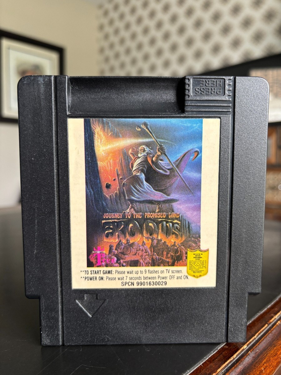 Exodus Journey To The Promised Land Nintendo NES Video Game Pak