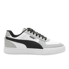 PUMA Carter Leather Lace Up Mens Grey Sneakers Casual Shoes 39519304
