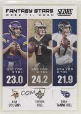 2021 Score Fantasy Stars Kirk Cousins Taysom Hill Ryan Tannehill #FS12 11pj