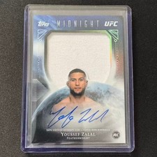 ☕️MK 2026 TOPPS UFC MIDNIGHT ROOKIE RELIC AUTO RPA YOUSSEF ZALAL