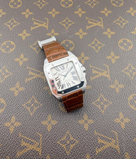 Cartier Santos 100 Automatic Caliber 076 Steel Case Travel Box 3