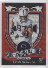 2021 Panini Prizm Draft Picks Crusade Ruby Wave Prizm Pat Freiermuth #173 0t2