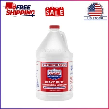 Lucas Oil 10146 Synthetic 50 Wt. Transmission Lubricant w/Synthetic 1 Gallon