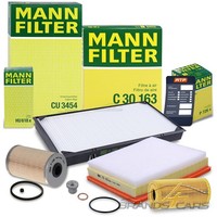 Mann-Filter Inspektionspaket Filtersatz B FÜR Opel Vivaro 2.0 2.5 Cdti