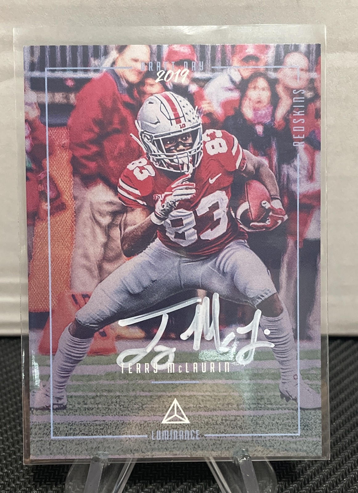 2019 Panini Luminance - Draft Day Signatures Terry McLaurin #DDS-TML RC AUTO