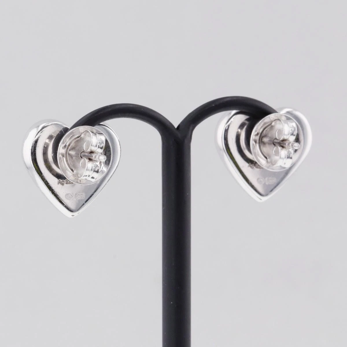 Boucles d'oreilles coeur GUCCI Made in Italy accessoires femme L1,3 x H1,3 cm