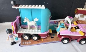 LEGO Friends Emma&rsquo;s Horse Trailer (3186) - INCOMPLETE SET