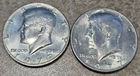 1977 P & D Half Dollar Kennedy - Circulated **ON HAND**