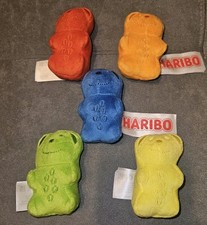 Haribo bear pillow little candy Scented plush stuffed gummies Mini Set Of 5