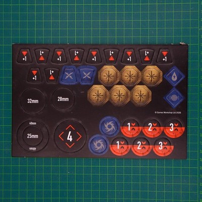 Kill Team: Mordgeschwader Markerbogen #18237 Schattenjagd Warhammer 40.000