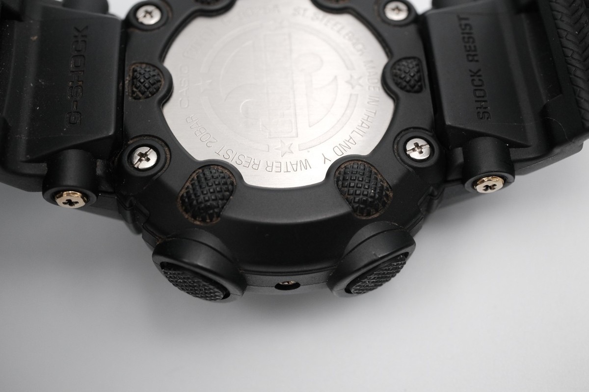 ③ G-9025A-1JF 25th Casio G SHOCK Mudman GW 9025A 25th Anniversary Dawn Black Solar