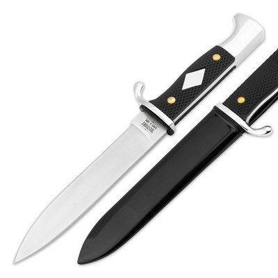 HISTORY KNIFE & TOOL German Scout Knife Origin Pfadfindermesser 440A POM 02HY004