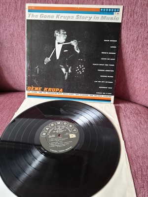 LP GENE KRUPA The Story in Music VERY GOOD + DRUMS HL 7252 Columbia Jazz LP 60s