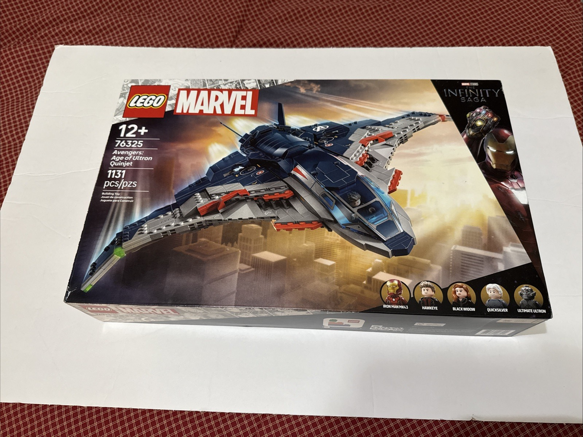 LEGO® Marvel Avengers: Age of Ultron Quinjet 76325 Brand New | eBay